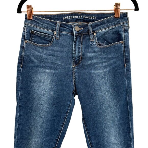 Articles of Society Skinny Fit Jeans Size 26 - Picture 2 of 6